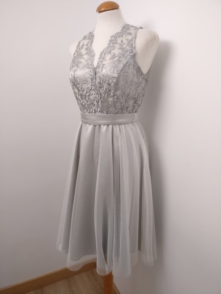 VESTIDO CORTO BRILLO 32822