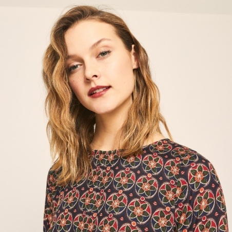 VESTIDO ESTAMPADO CORTO SUKANA 559TEFA721