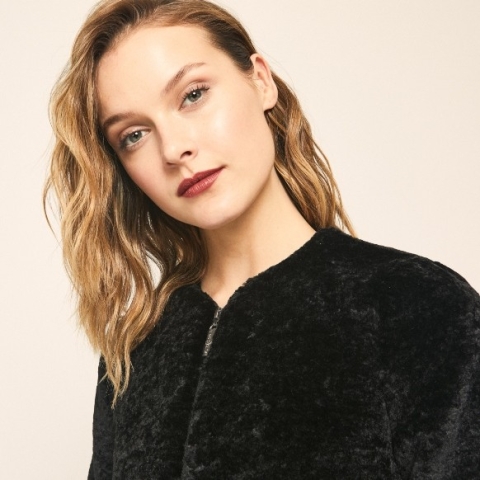 CHAQUETON MUJER CORTO PELO SURKANA 559TOLL422 2