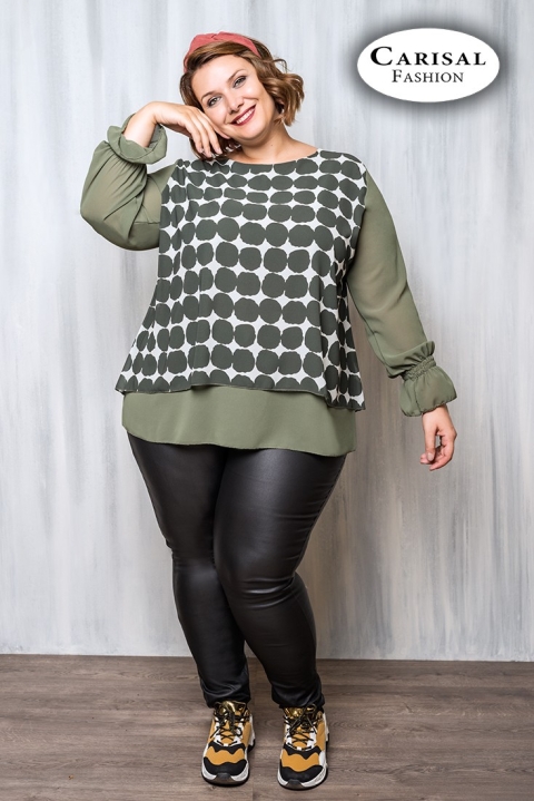 BLUSA  CIRCULOS B923