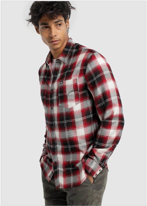 CAMISA HOMBRE CUADROS LOIS 144173908