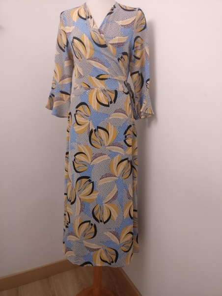 VESTIDO LARGO CRUZADO 716104803