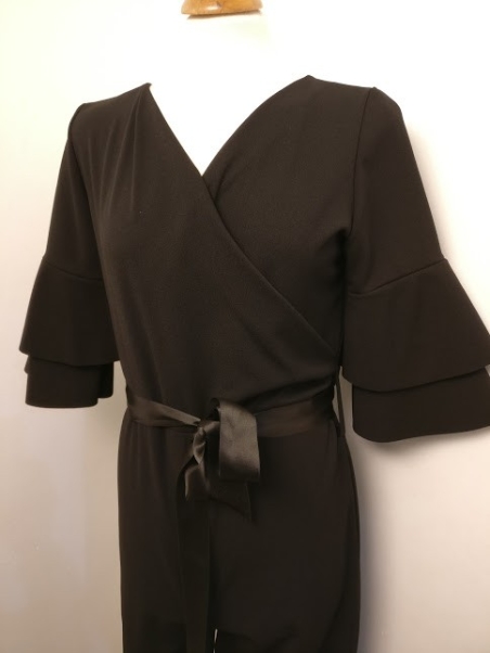 MONO LISO MANGA VOLANTE  528503703