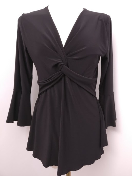 CAMISETA LISA NUDO VOLANTES 71055519