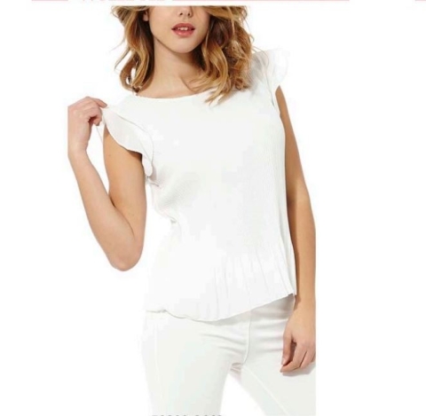 TOP PLISADO LISO 733002663