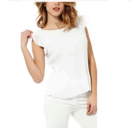 TOP PLISADO LISO 733002663