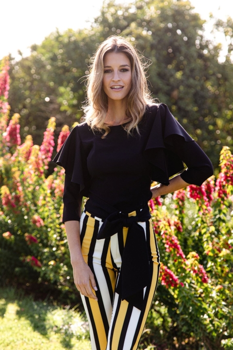 PANTALÓN MUJER RAYA ANCHA 520024 2