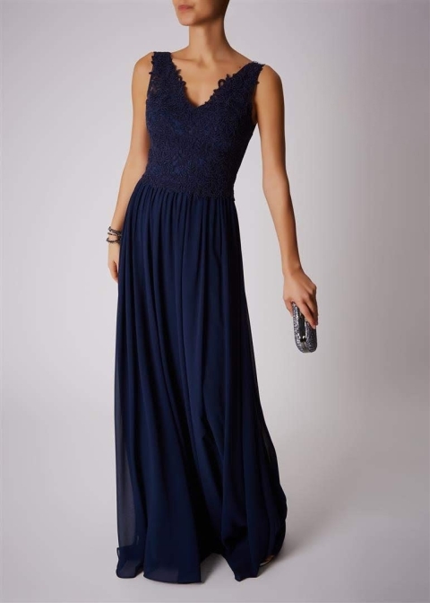 VESTIDO FIESTA LARGO MC186033