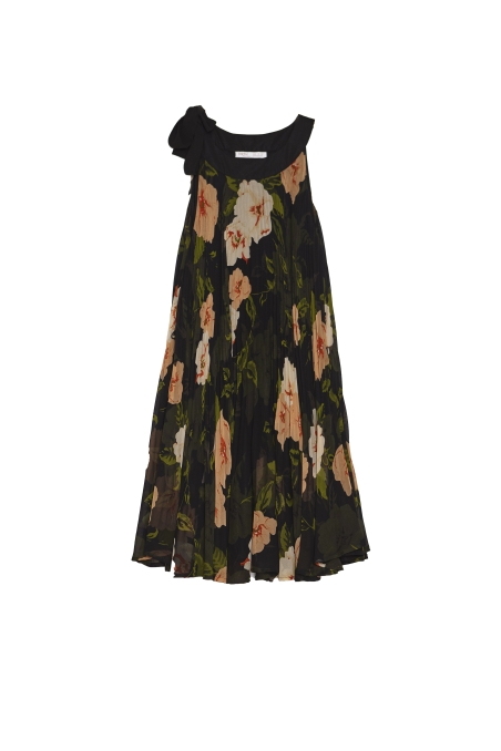 VESTIDO PLISADO ESTAMPADO 87525114