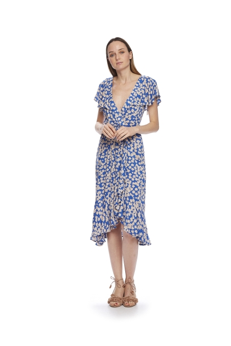 VESTIDO VOLANTES CRUZADO 87508564