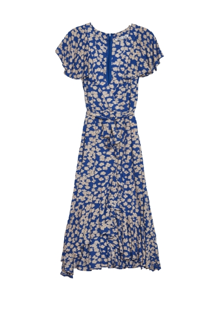 VESTIDO VOLANTES CRUZADO 87508564