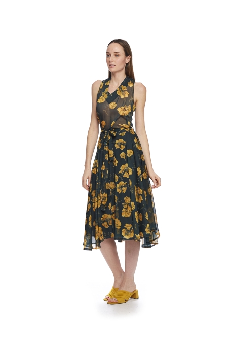 BLUSA  SIN MANGA GASA ESTAMPADA 86225064