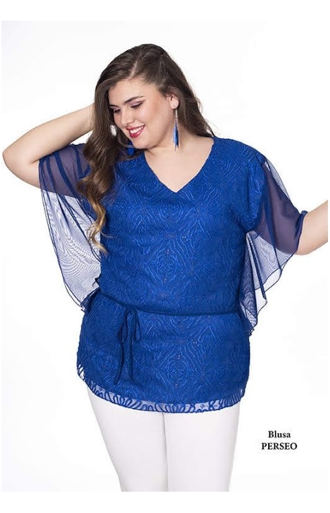 BLUSON GASA BORDADO 5498 PERSEO