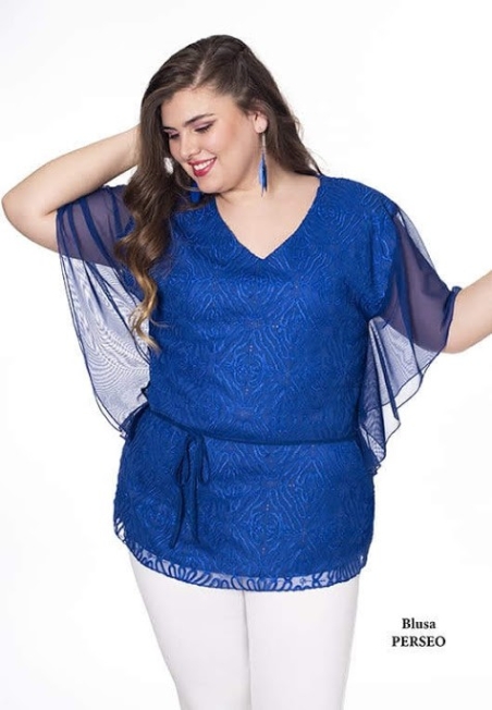 BLUSON GASA BORDADO 5498 PERSEO