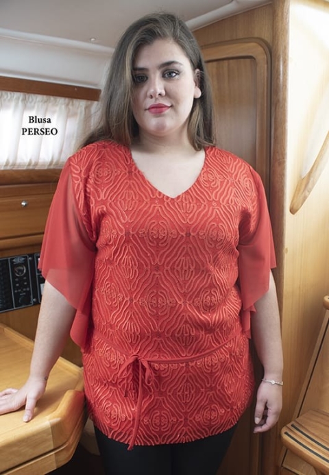 BLUSON GASA BORDADO 5498 PERSEO 2