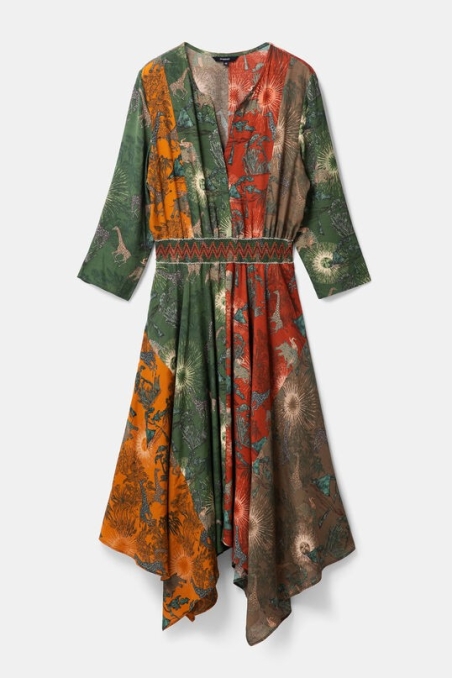 VESTIDO OHIO DESIGUAL 20SWVW24