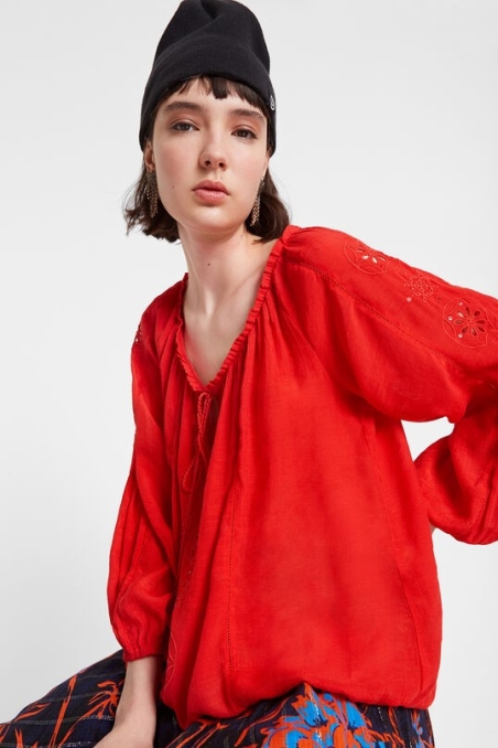 BLUSA  VENECIA DESIGUAL 20SWBW17