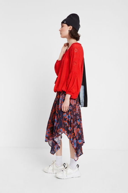 BLUSA  VENECIA DESIGUAL 20SWBW17