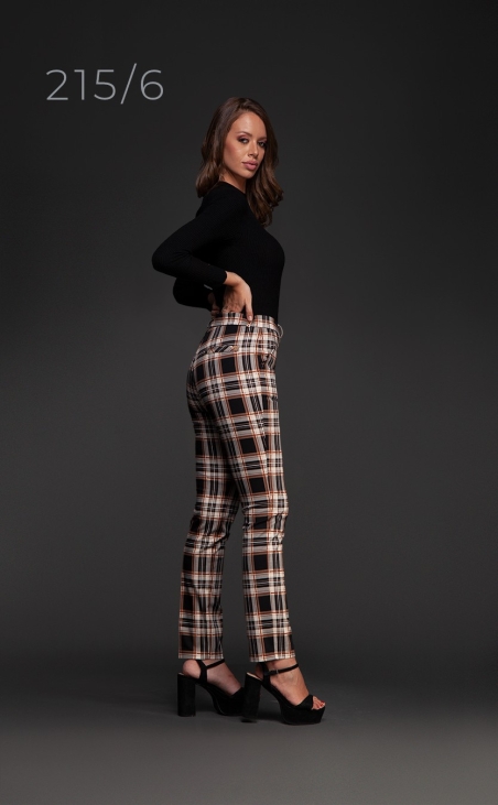 PANTALON MUJER CUADROS GALES 215/15