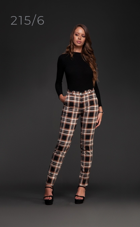 PANTALON MUJER CUADROS GALES 215/15 2