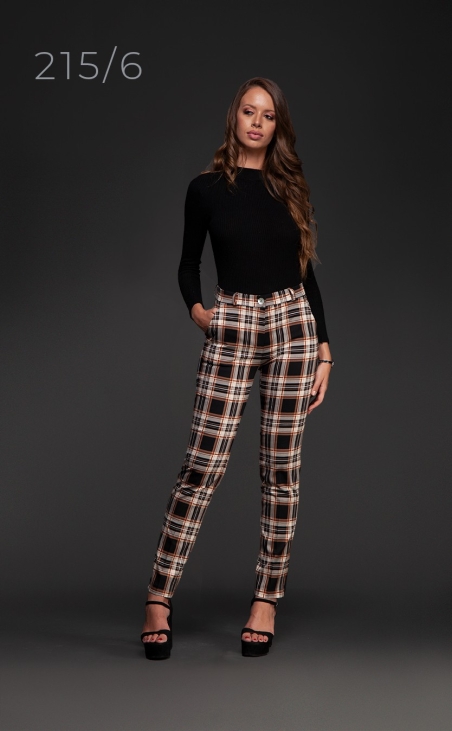 PANTALON MUJER CUADROS GALES 215/15