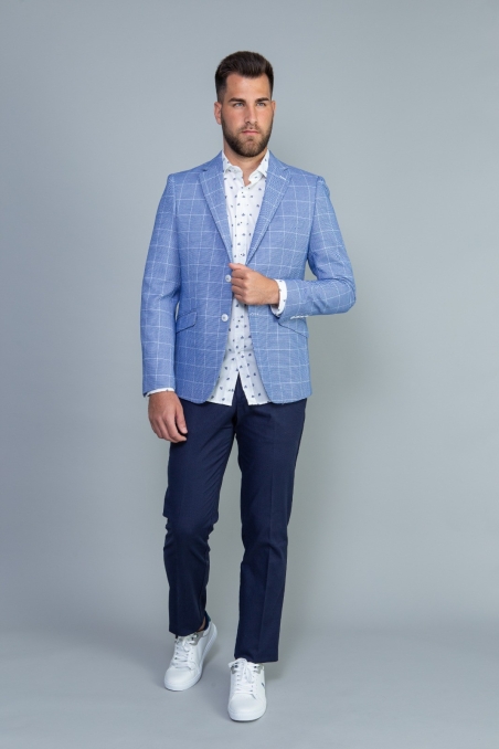 AMERICANA HOMBRE PUNTOS CUADRO NIMES20146