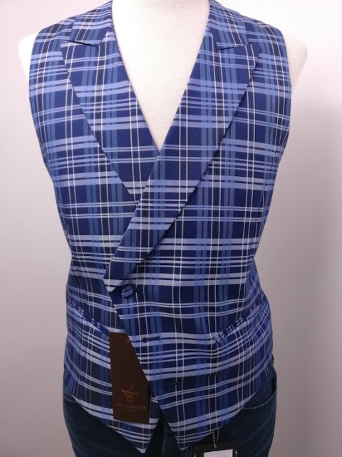 CHALECO HOMBRE CUADRO OPORTO9020