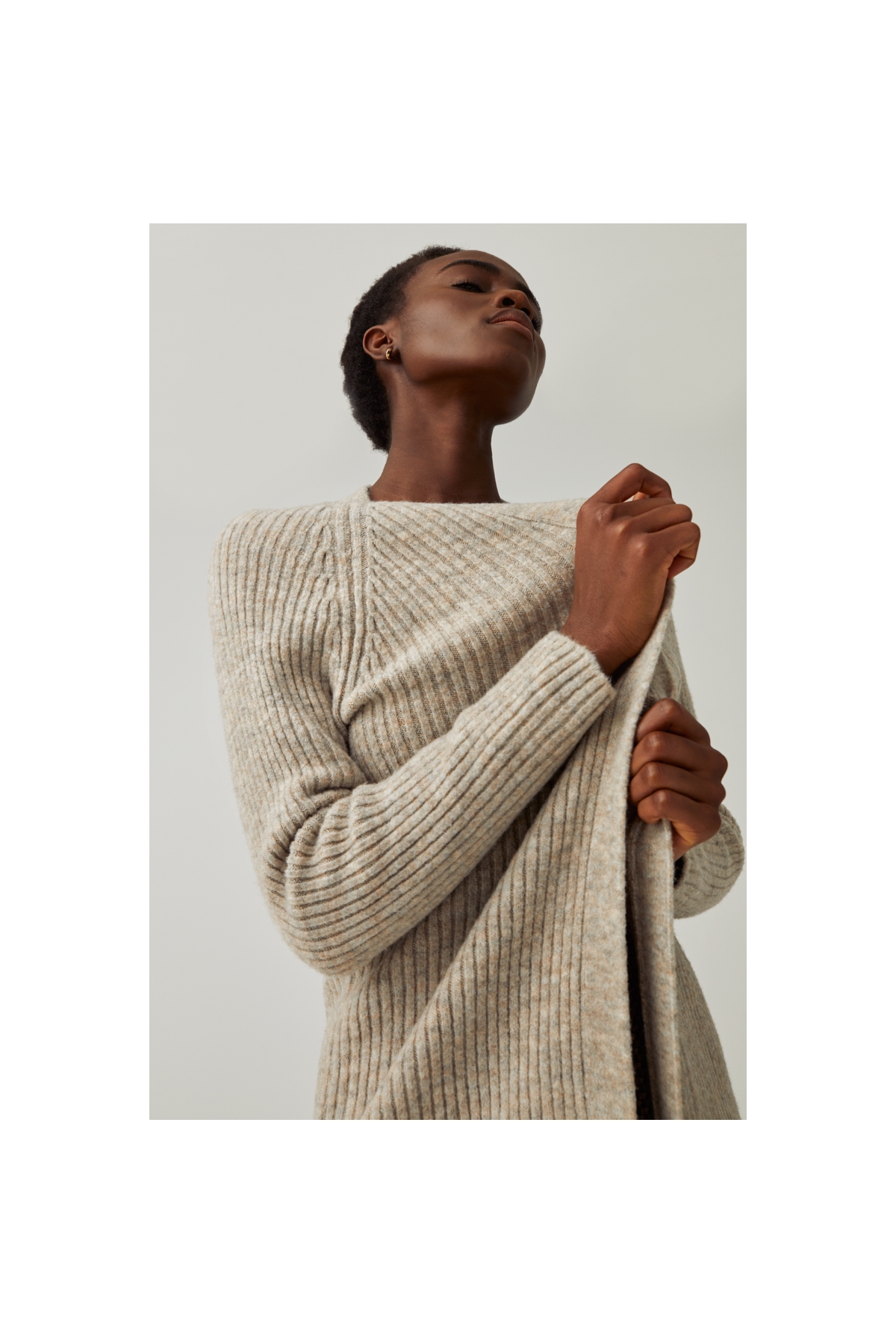 CHAQUETA PUNTO SEÑORA LARGA SURKANA 561NALO333