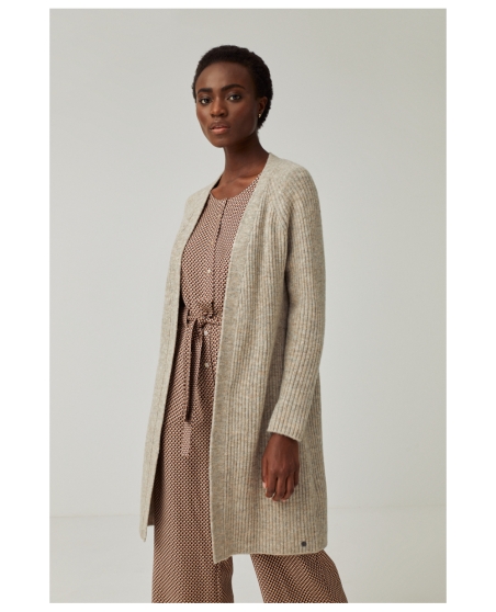 CHAQUETA PUNTO SEÑORA LARGA SURKANA 561NALO333