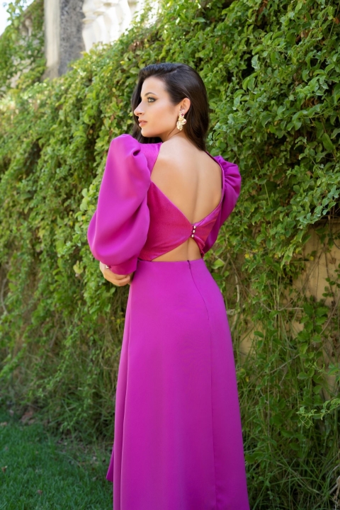 VESTIDO CRUZADO MANGA FAROL 2