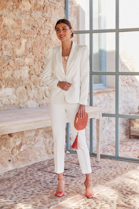 TRAJE DE PANTALON MANGA FAROL LAMUSA SUTIL