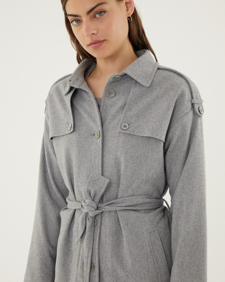 CHAQUETA CINTO PAZ TORRAS 55343