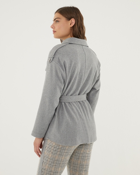 CHAQUETA CINTO PAZ TORRAS 55343