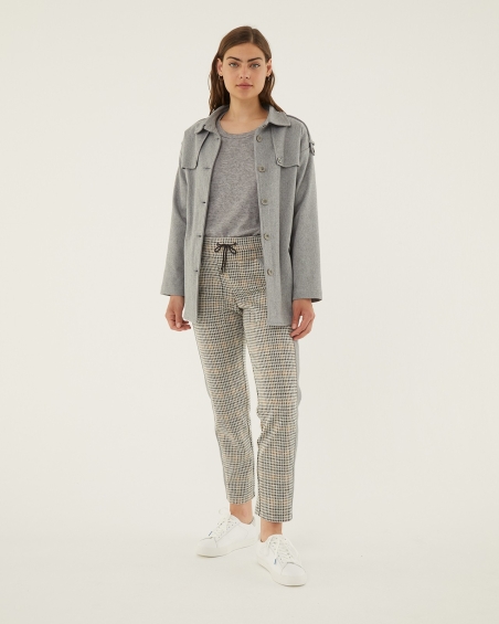 CHAQUETA CINTO PAZ TORRAS 55343