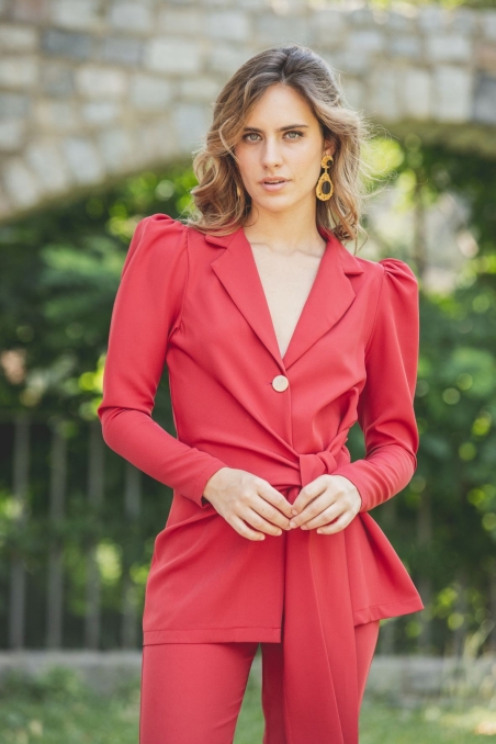 TRAJE DE PANTALON MANGA FAROL MARTA EN BRASIL 115