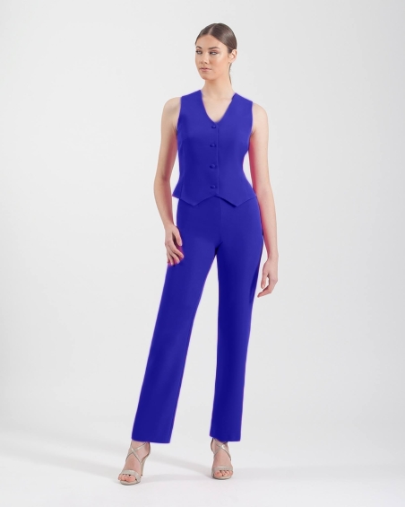 TRAJE PANTALON CON CHALECO MONCHO HEREDIA 50041