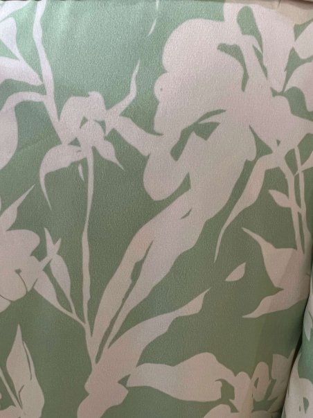 VESTIDO ESTAMPADO MANGA CORTA ABULLONADA 623053