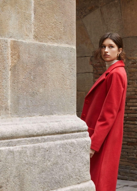 ABRIGO ESPIGA GRABADA PAZ TORRAS 77345