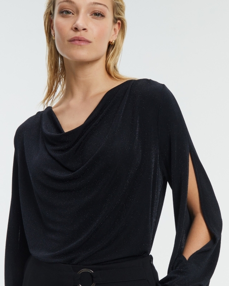 TOP BRILLO DRAPEADO PAZ TORRAS 85945