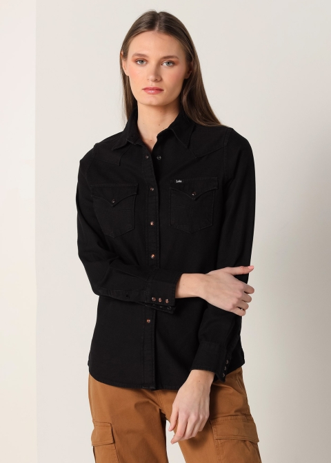 CAMISA VAQUERA MANGA LARGA LOIS 136166