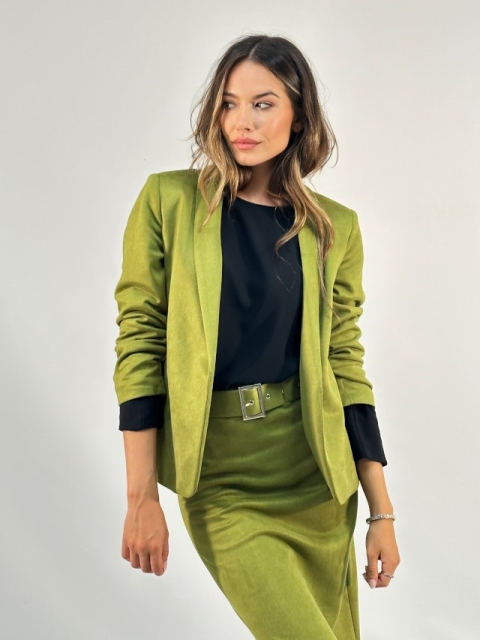 FALDA ANTELINA LARGA CON ABERTURA DH2235 2