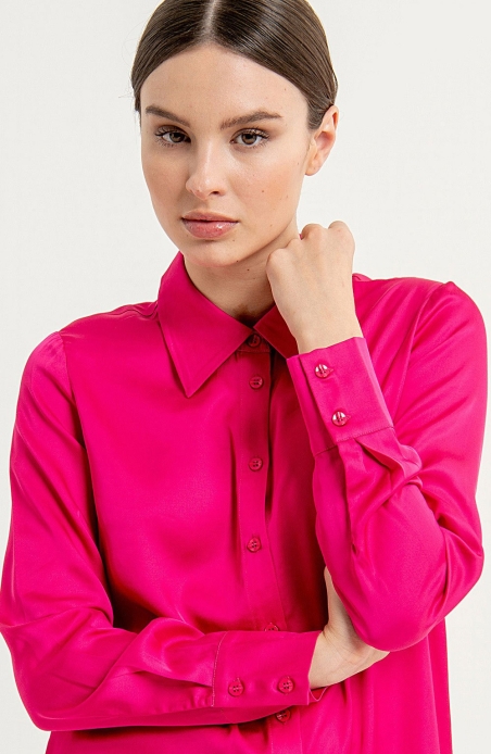 BLUSA MANGA LARGA LISA RASO SURKANA 563ESAN121