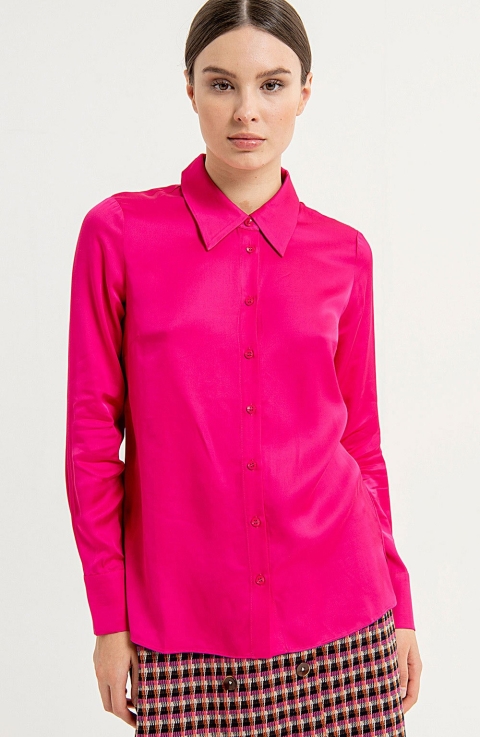 BLUSA MANGA LARGA LISA RASO SURKANA 563ESAN121 2