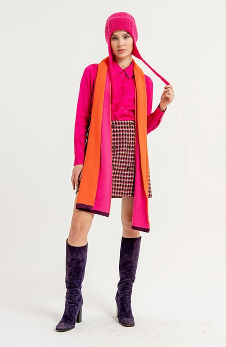 BLUSA MANGA LARGA LISA RASO SURKANA 563ESAN121