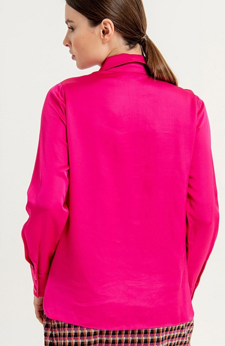 BLUSA MANGA LARGA LISA RASO SURKANA 563ESAN121