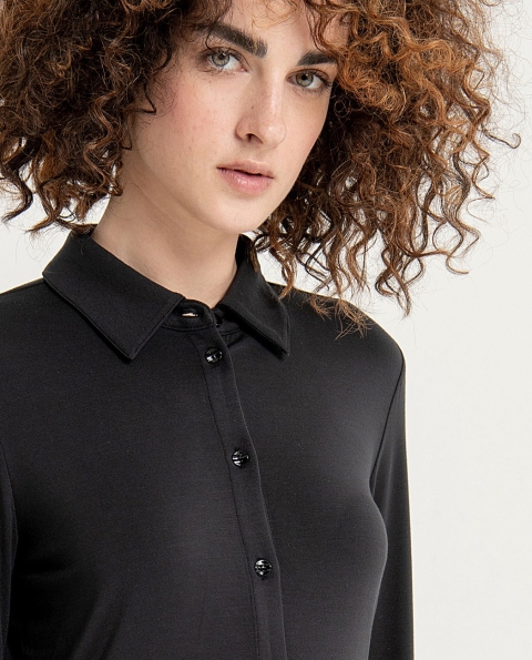 BLUSA MANGA LARGA LISA SURKANA 553ESBO114 2