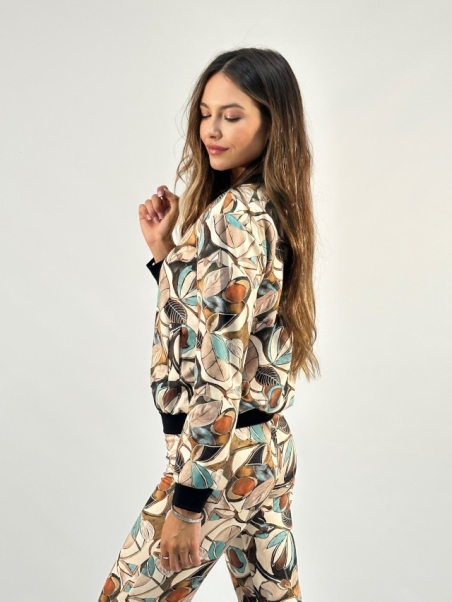 PANTALON ESTAMPADO HOJAS EB23227/15