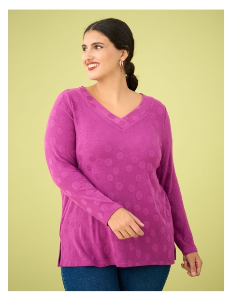 JERSEY SUELTO CIRCULOS GRABADOS 3736