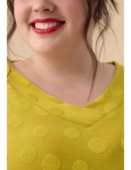 JERSEY SUELTO CIRCULOS GRABADOS 3736