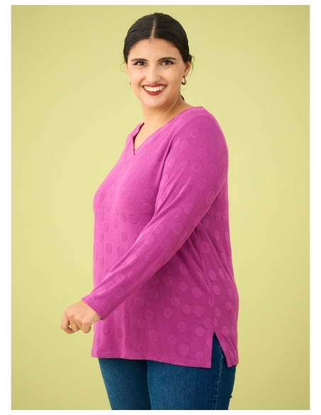 JERSEY SUELTO CIRCULOS GRABADOS 3736